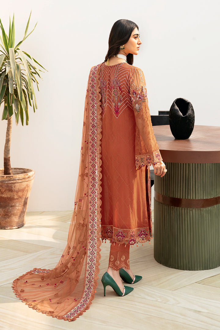 Ramsha | Chevron Chiffon Collection | A-810 - House Of Hania