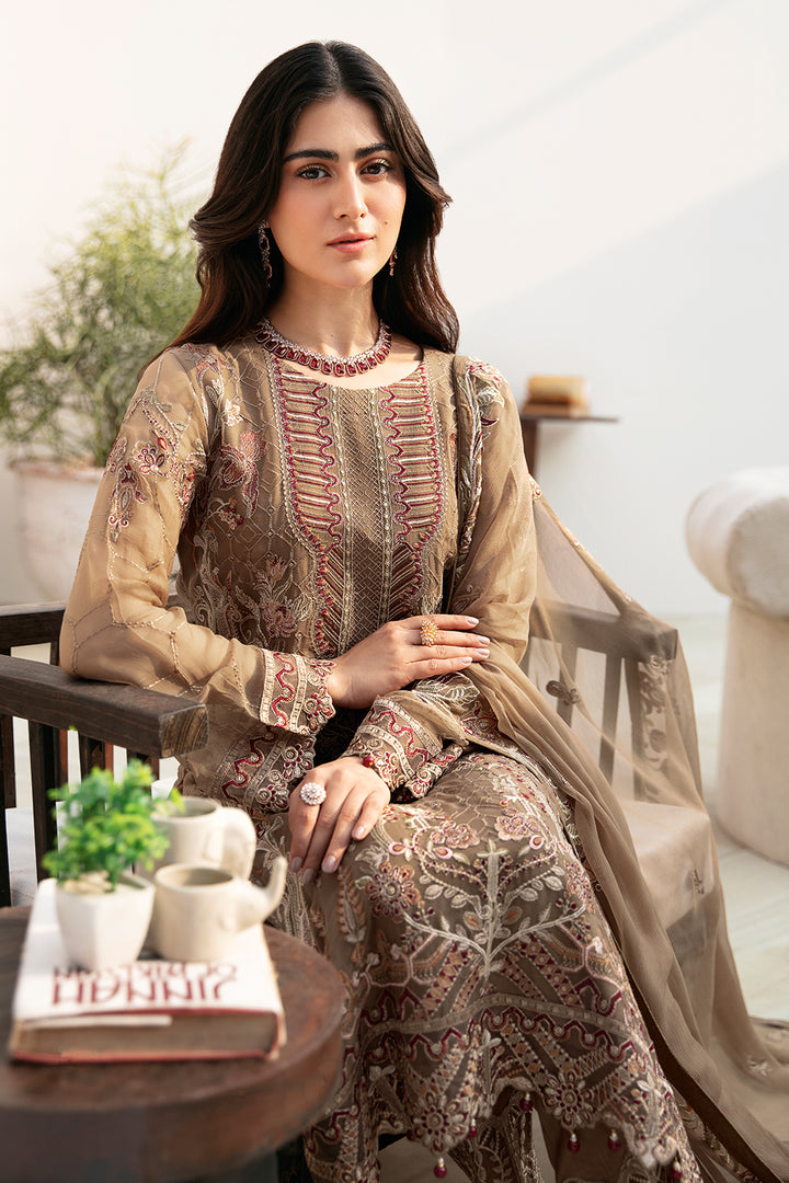 Ramsha | Chevron Chiffon Collection | A-812 - House Of Hania