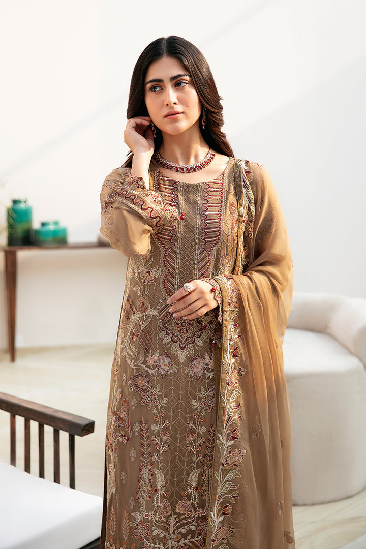 Ramsha | Chevron Chiffon Collection | A-812 - House Of Hania