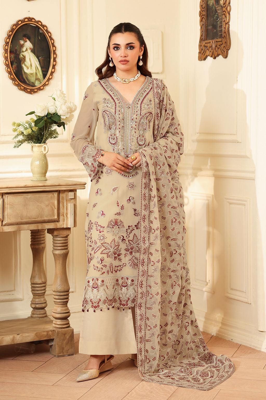 Ramsha | Dastaan Formals | T-401 - House Of Hania