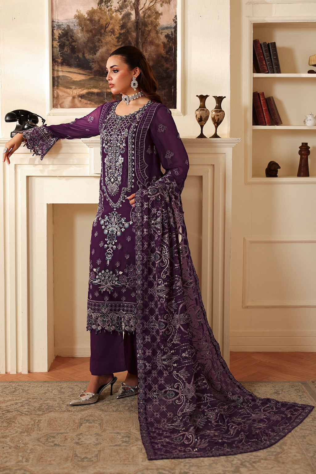 Ramsha | Dastaan Formals | T-406 - House Of Hania