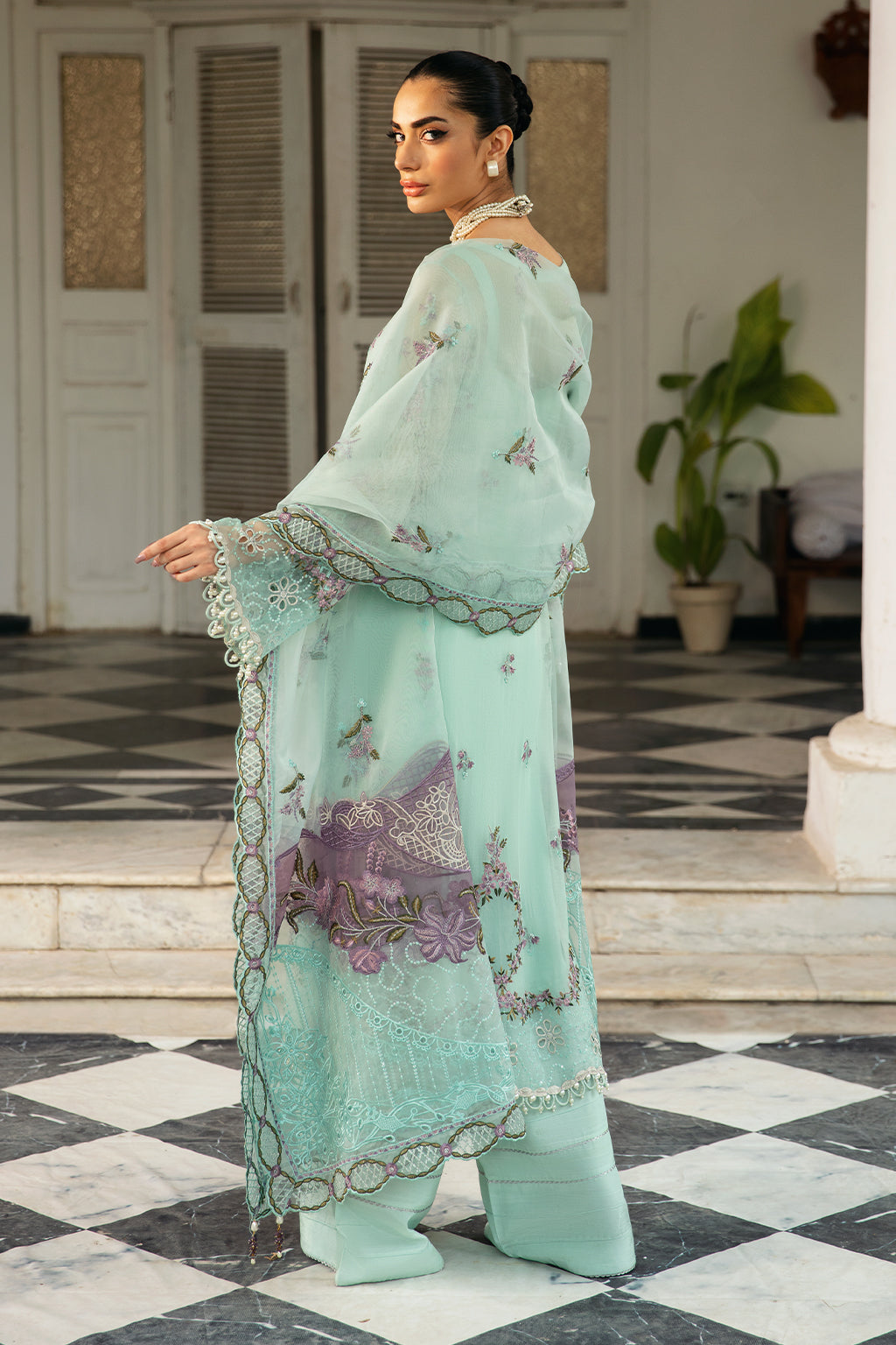Ramsha | Dastak Luxury Chiffon Collection | Q-102 - House Of Hania