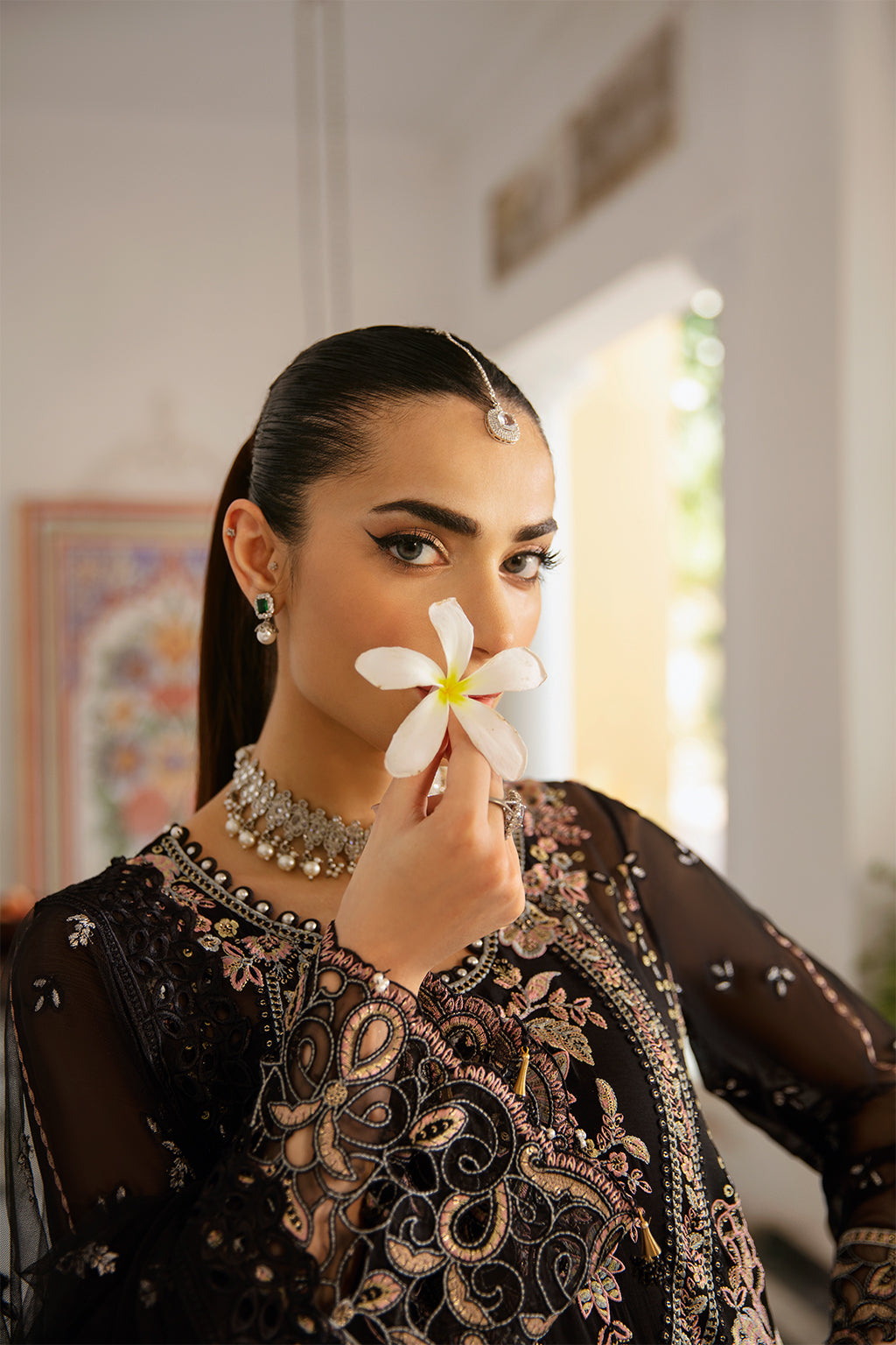 Ramsha | Dastak Luxury Chiffon Collection |  Q-106 - House Of Hania