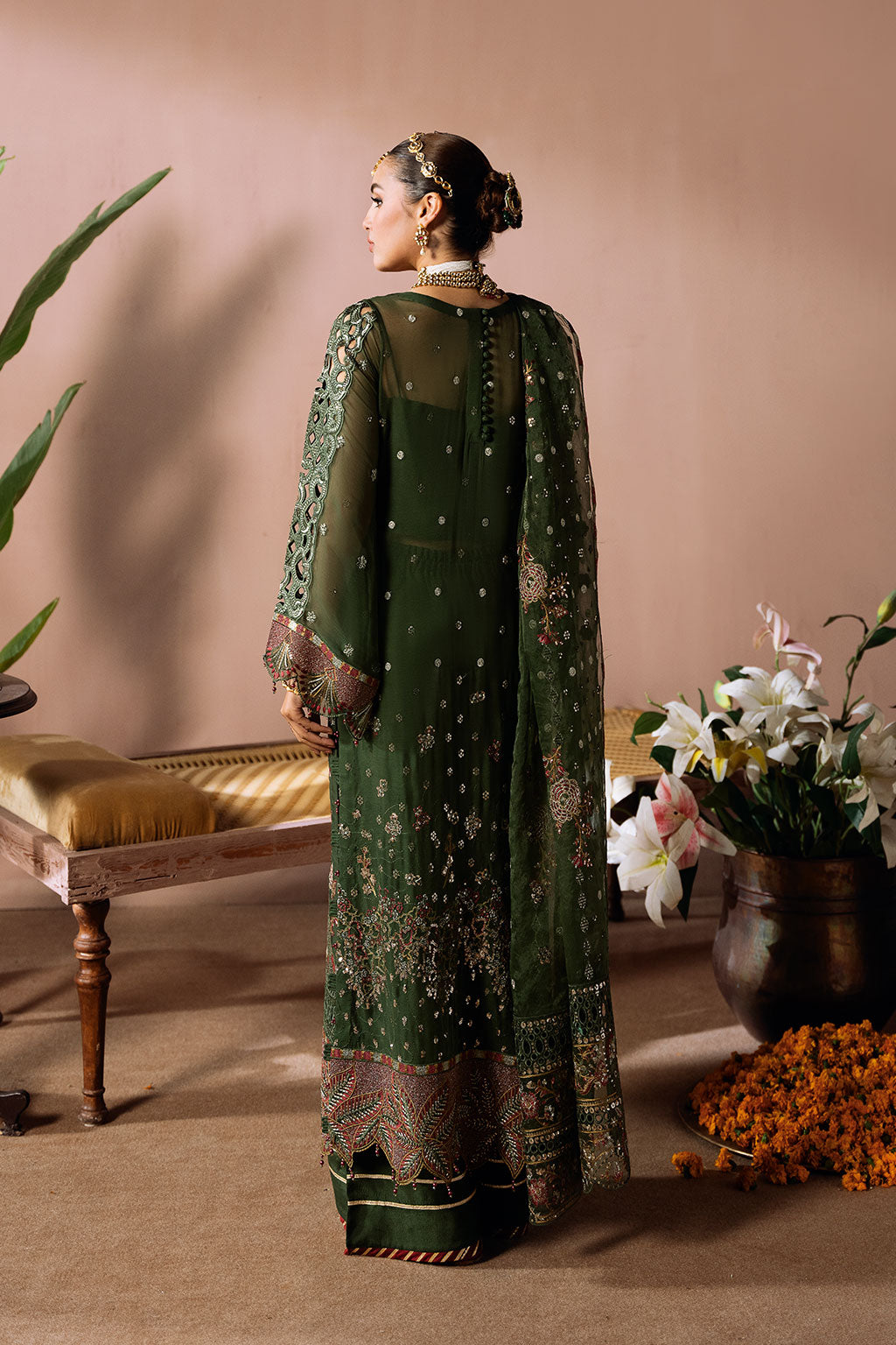 Ramsha | Dastak Luxury Chiffon Collection | Q-201 - House Of Hania