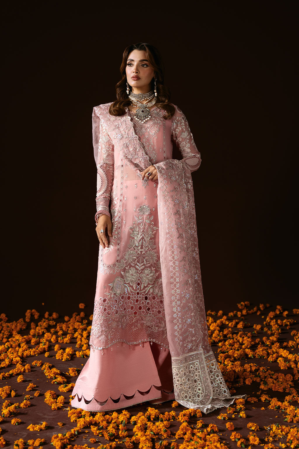 Ramsha | Dastak Luxury Chiffon Collection | Q-202 - House Of Hania
