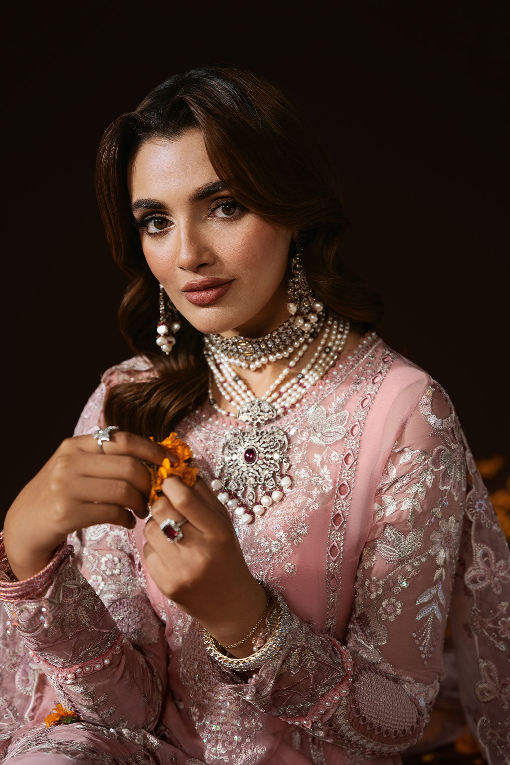 Ramsha | Dastak Luxury Chiffon Collection | Q-202 - House Of Hania