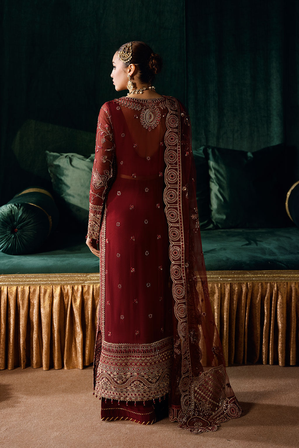 Ramsha | Dastak Luxury Chiffon Collection | Q-203 - House Of Hania