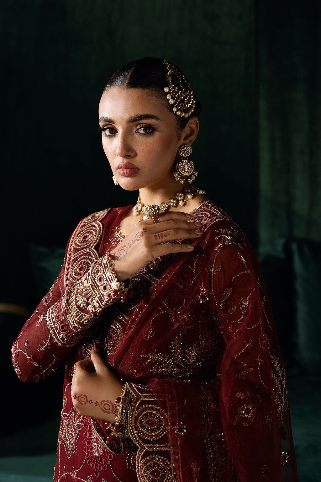 Ramsha | Dastak Luxury Chiffon Collection | Q-203 - House Of Hania