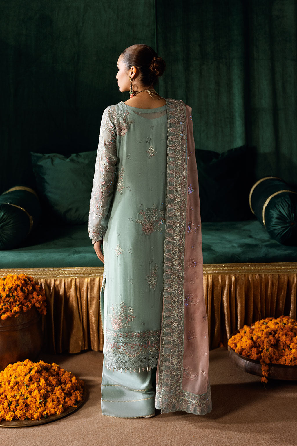 Ramsha | Dastak Luxury Chiffon Collection | Q-206 - House Of Hania