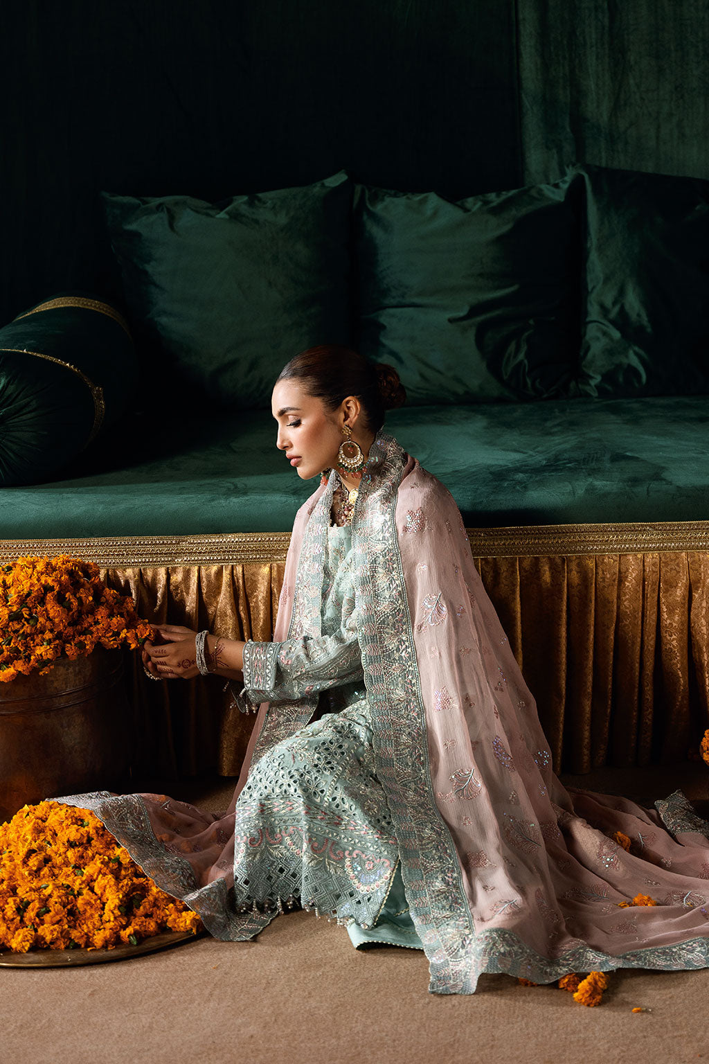 Ramsha | Dastak Luxury Chiffon Collection | Q-206 - House Of Hania