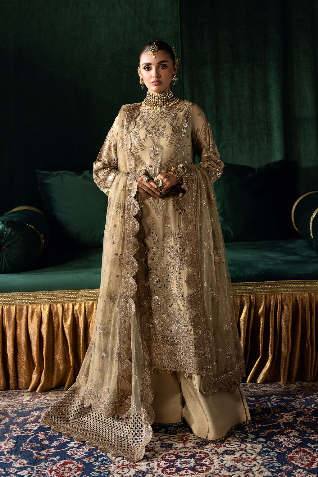 Ramsha | Dastak Luxury Chiffon Collection | Q-207 - House Of Hania