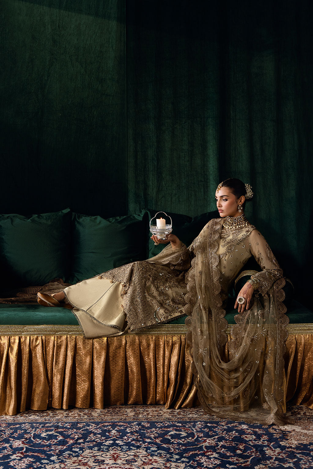 Ramsha | Dastak Luxury Chiffon Collection | Q-207 - House Of Hania