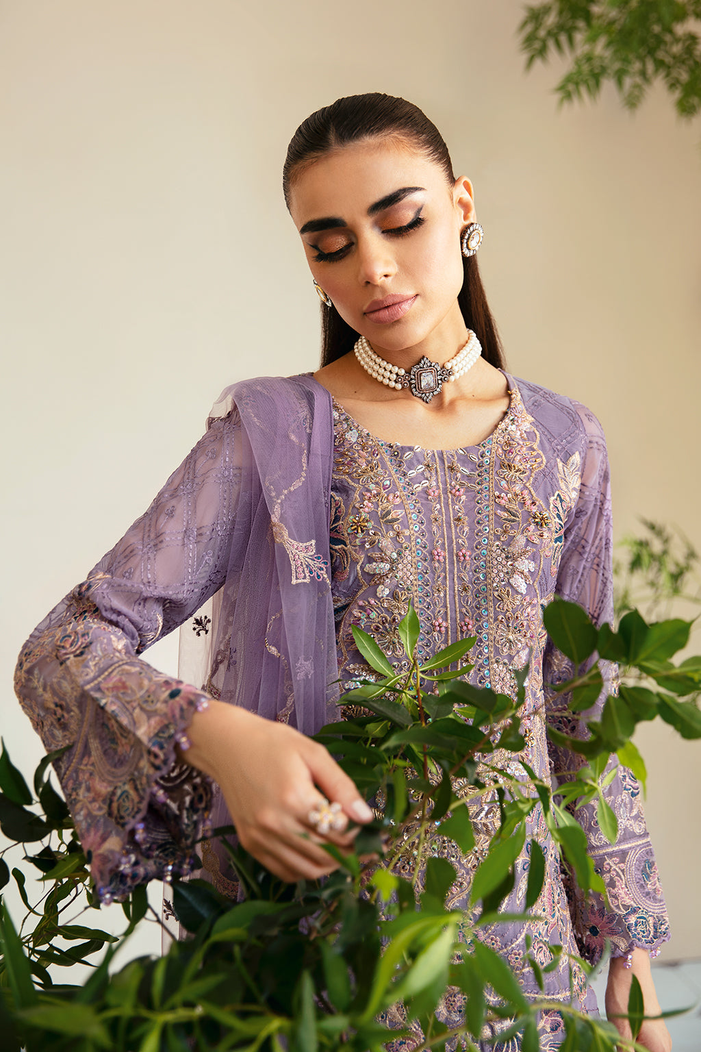 Ramsha | Dastoor Chiffon | P-104 - House Of Hania