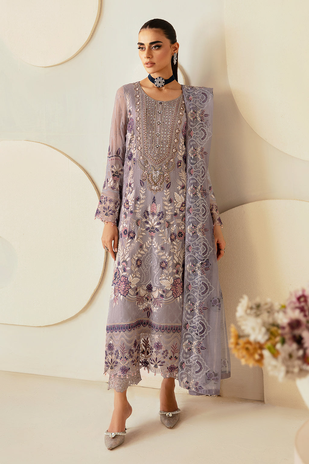Ramsha | Dastoor Chiffon | P-108 - House Of Hania