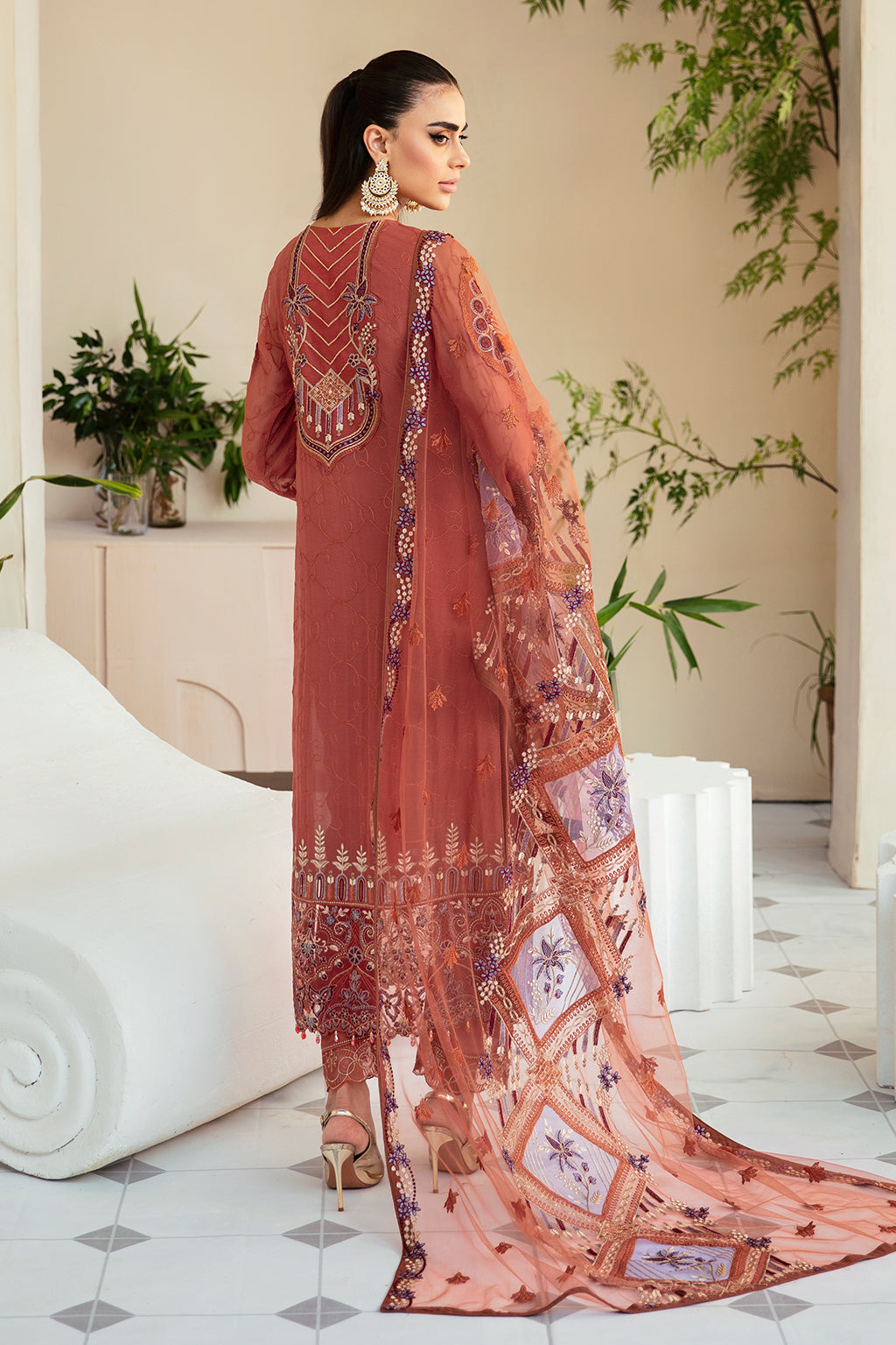 Ramsha | Dastoor Chiffon | P-109 - House Of Hania