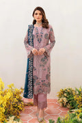 Ramsha Embroidered Luxury Chiffon 3 Piece Suit F-2401 - House Of Hania