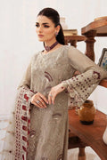 Ramsha Embroidered Luxury Chiffon 3 Piece Suit F-2405 - House Of Hania