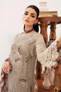 Ramsha Embroidered Luxury Chiffon 3 Piece Suit F-2405 - House Of Hania