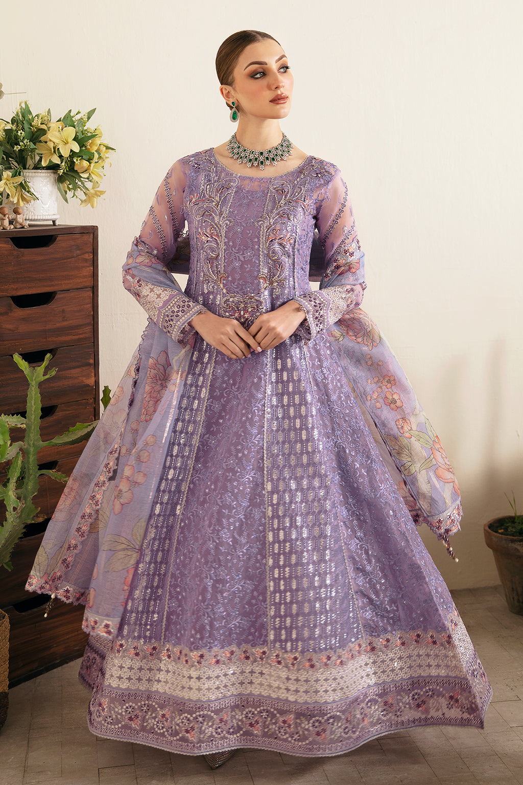 Ramsha | Festive Collection 24 | E-107 - House Of Hania