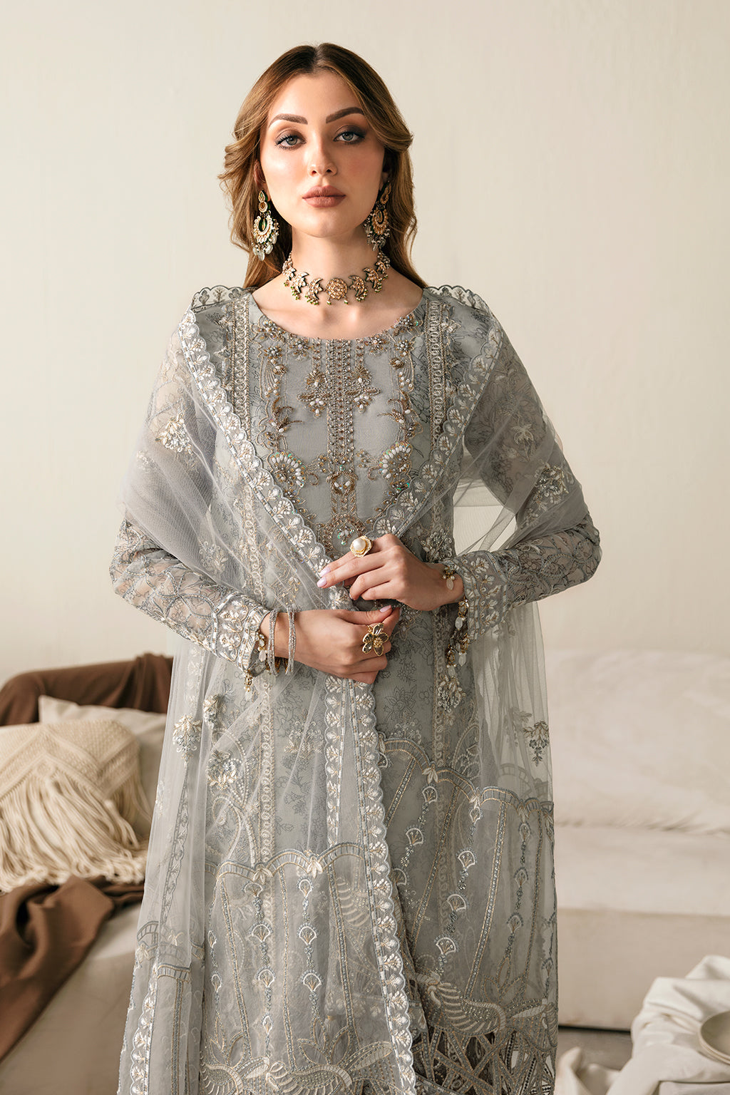 Ramsha | Festive Collection 24 | E-108 - House Of Hania