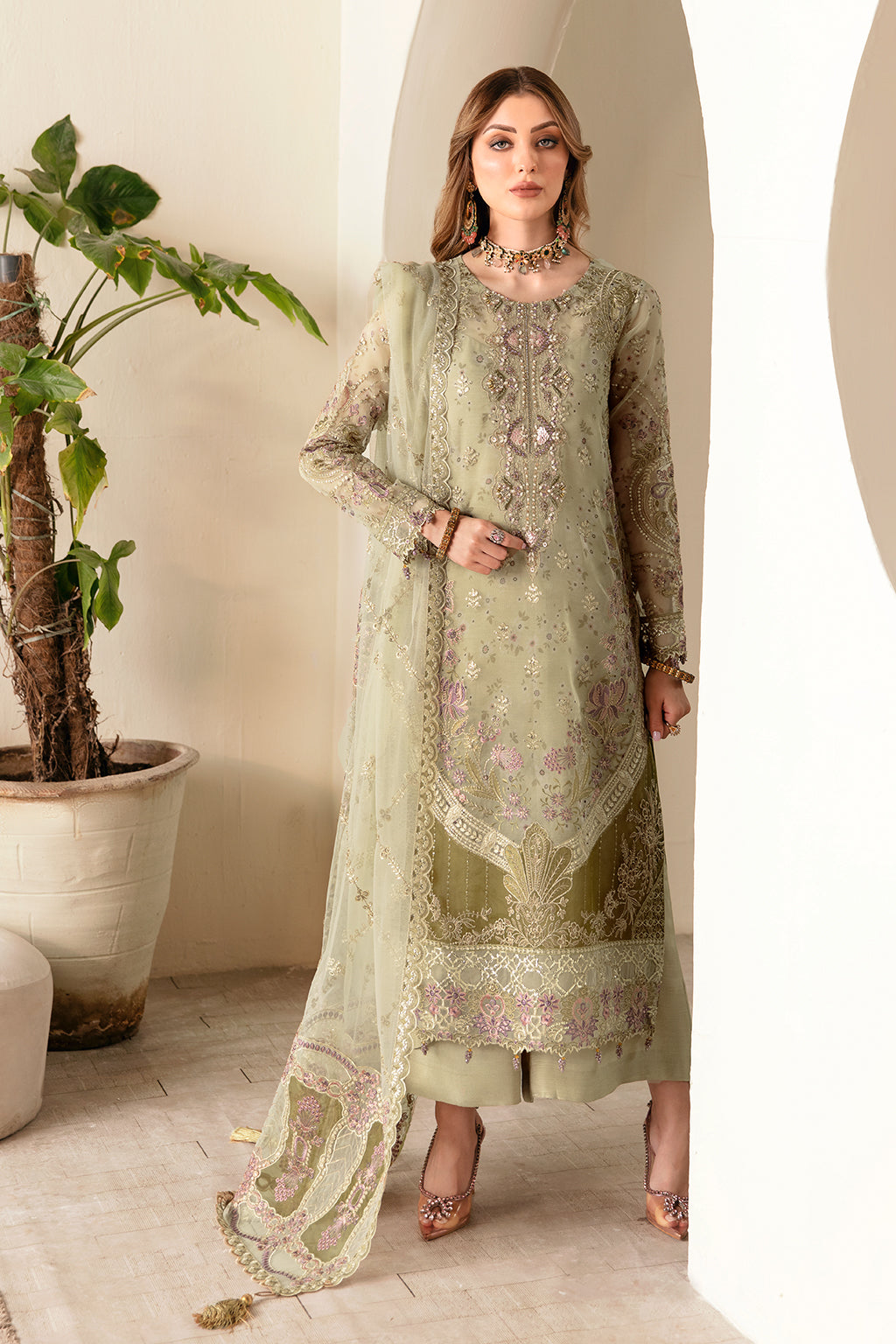 Ramsha | Festive Formals | E-102 - House Of Hania