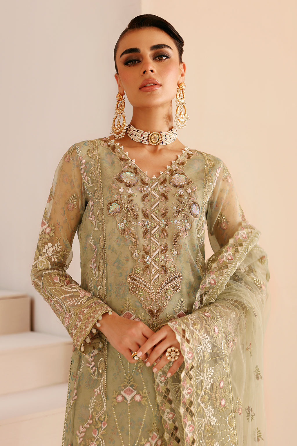 Ramsha | Festive Formals | E-208 - House Of Hania