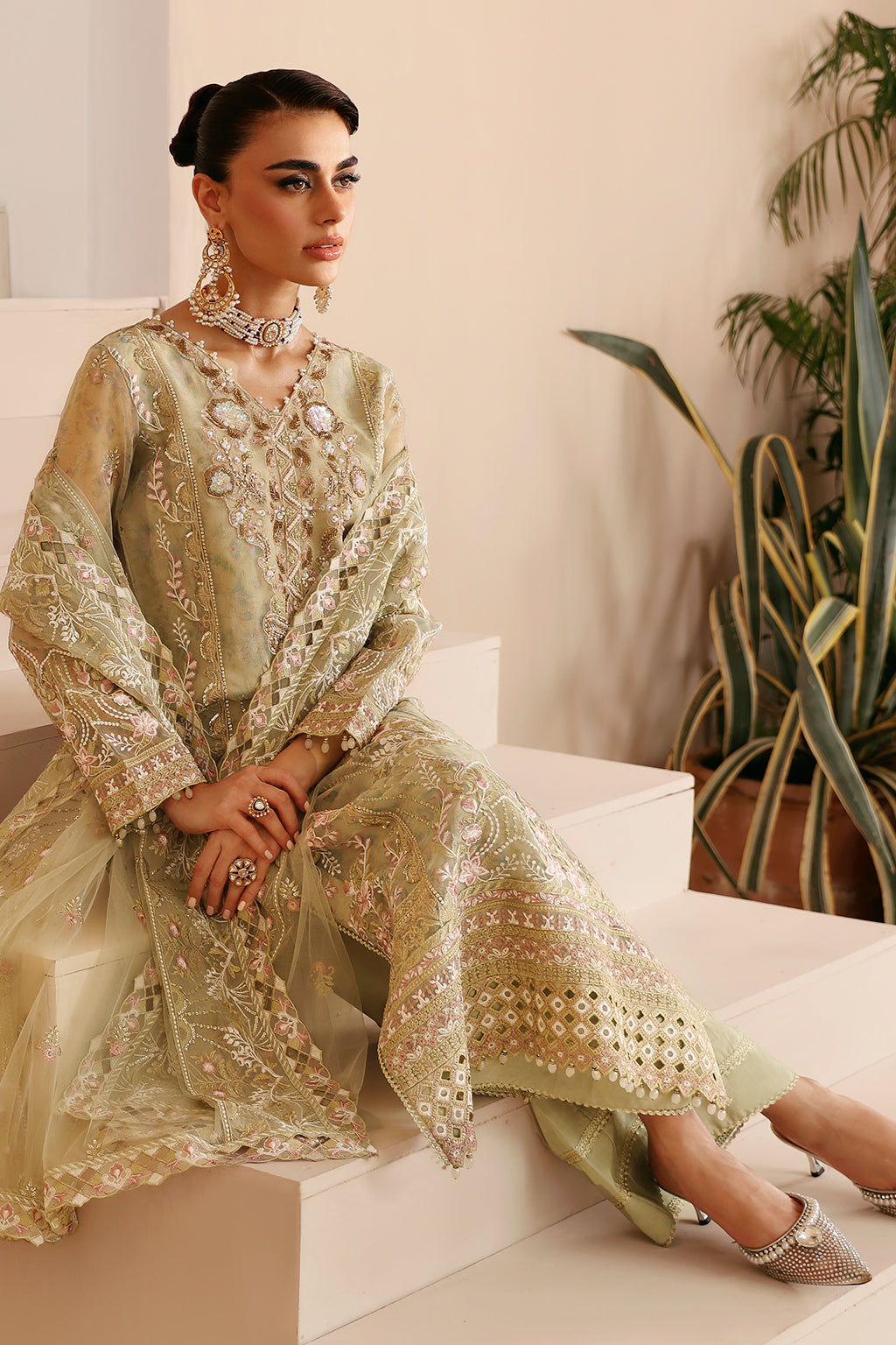 Ramsha | Festive Formals | E-208 - House Of Hania