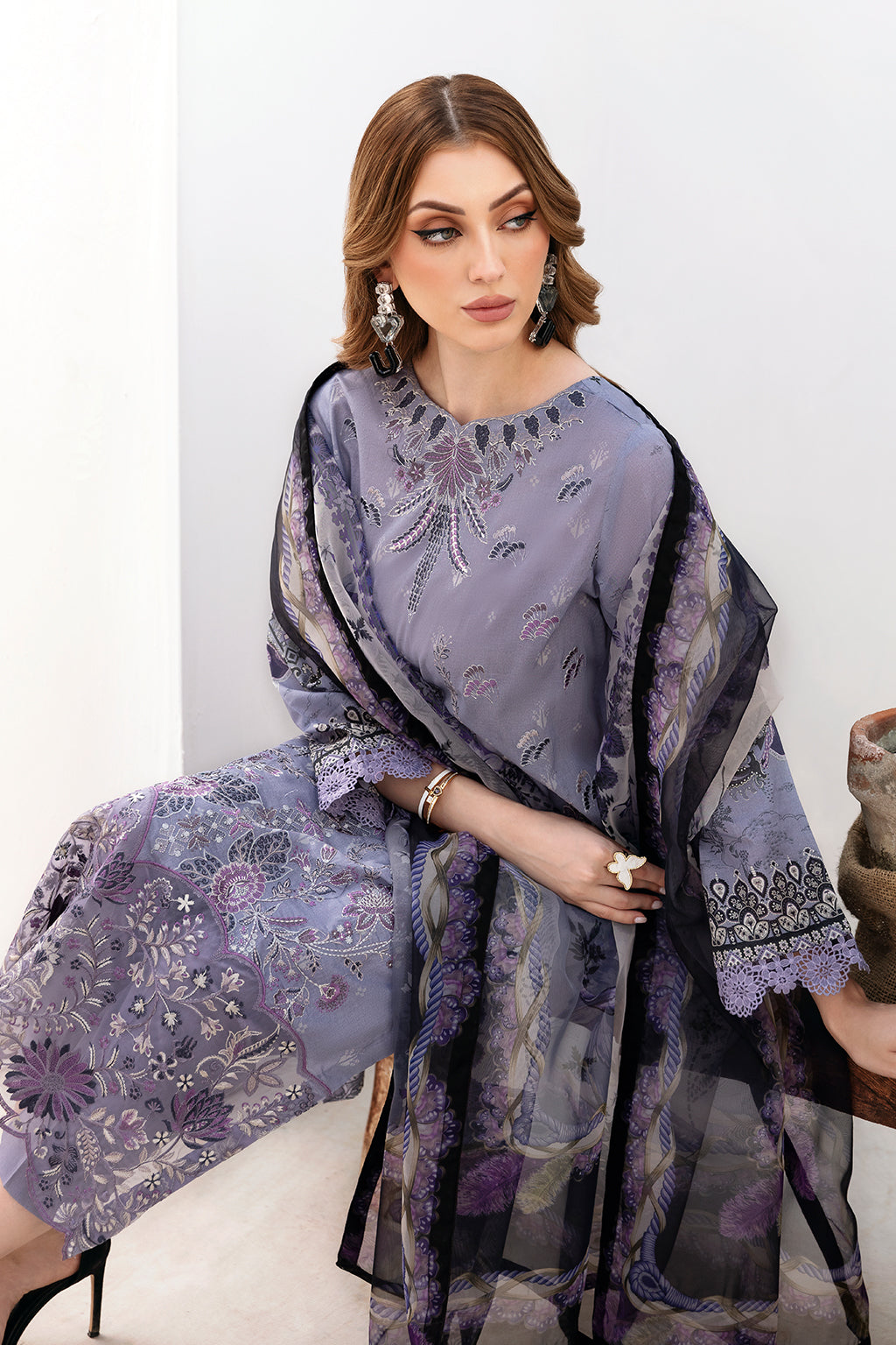 Ramsha | Ghazal Lawn 24 | G-202 - House Of Hania