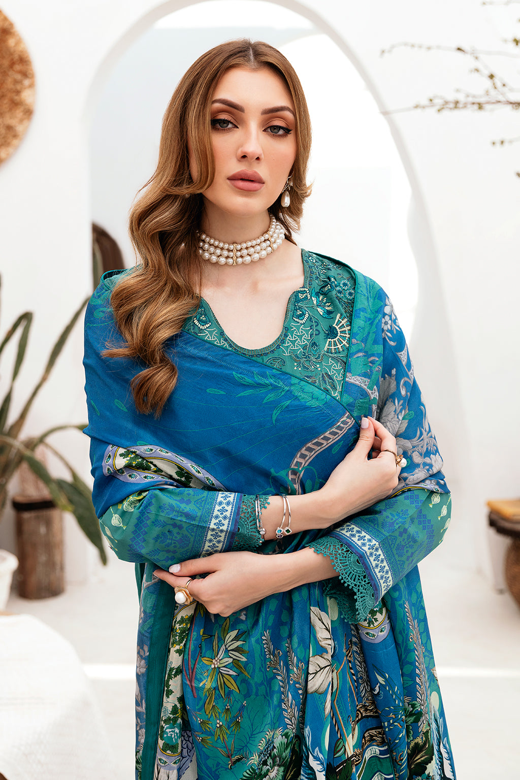 Ramsha | Ghazal Lawn 24 | G-206 - House Of Hania