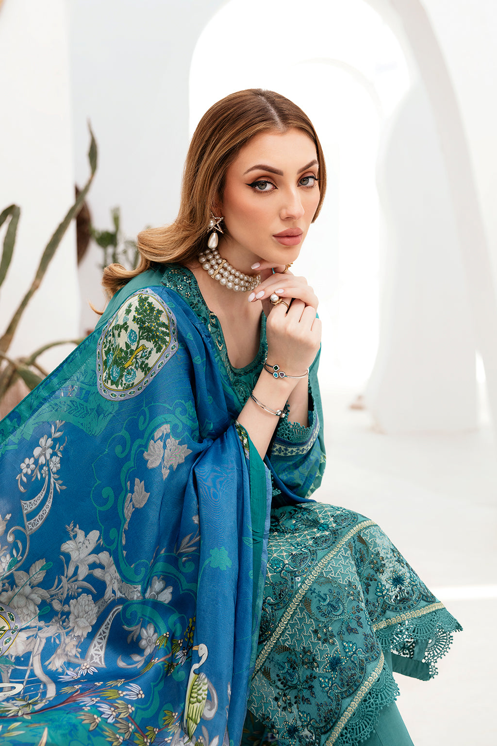 Ramsha | Ghazal Lawn 24 | G-206 - House Of Hania
