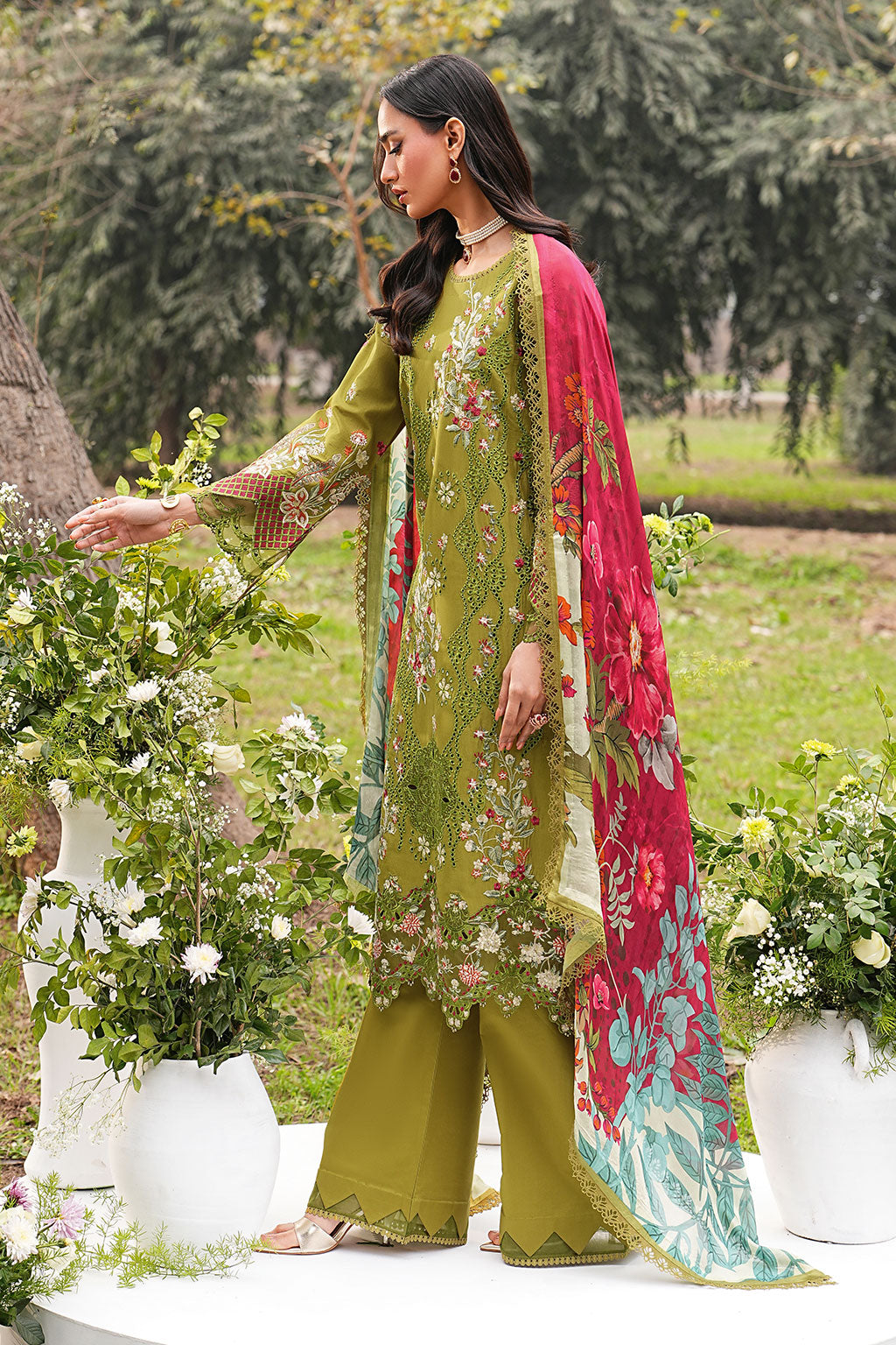 Ramsha | Ghazal Lawn | G-601 - House Of Hania