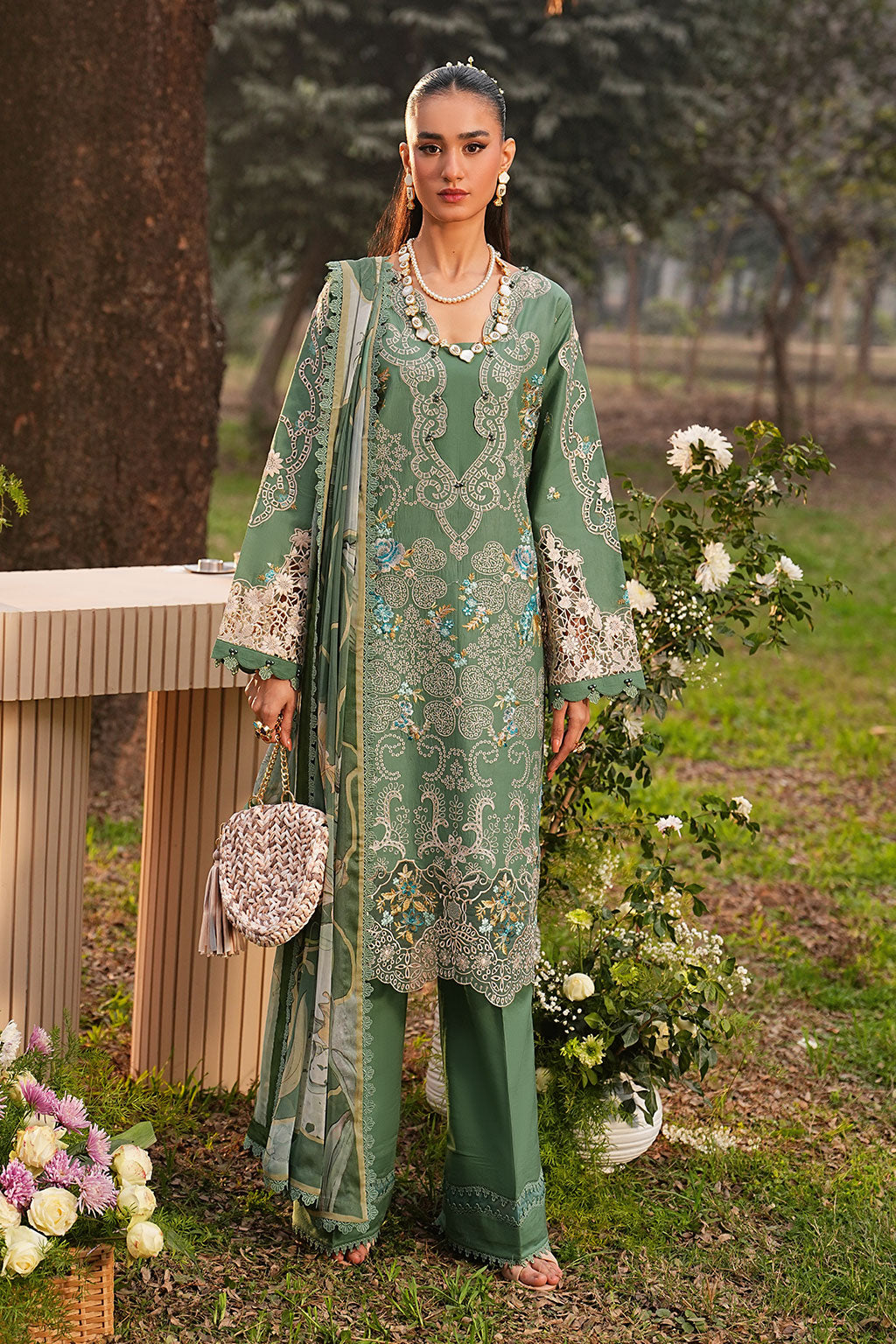 Ramsha | Ghazal Lawn | G-604 - House Of Hania