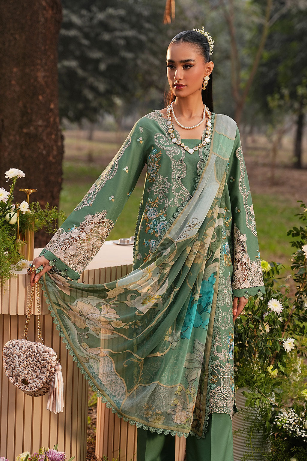 Ramsha | Ghazal Lawn | G-604 - House Of Hania