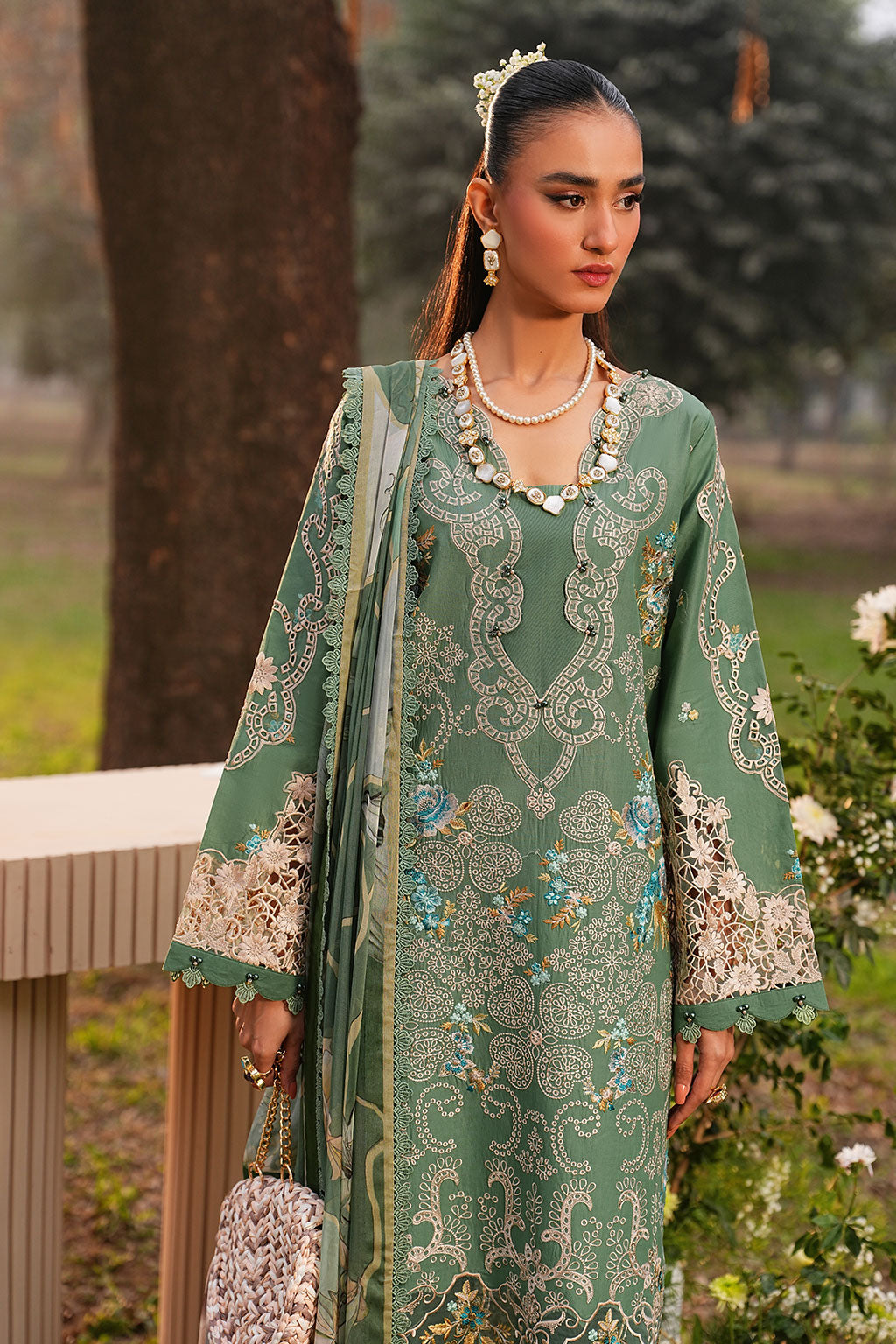 Ramsha | Ghazal Lawn | G-604 - House Of Hania