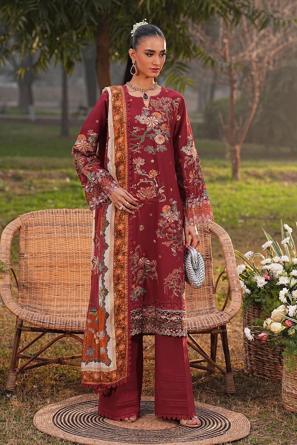 Ramsha | Ghazal Lawn | G-605 - House Of Hania
