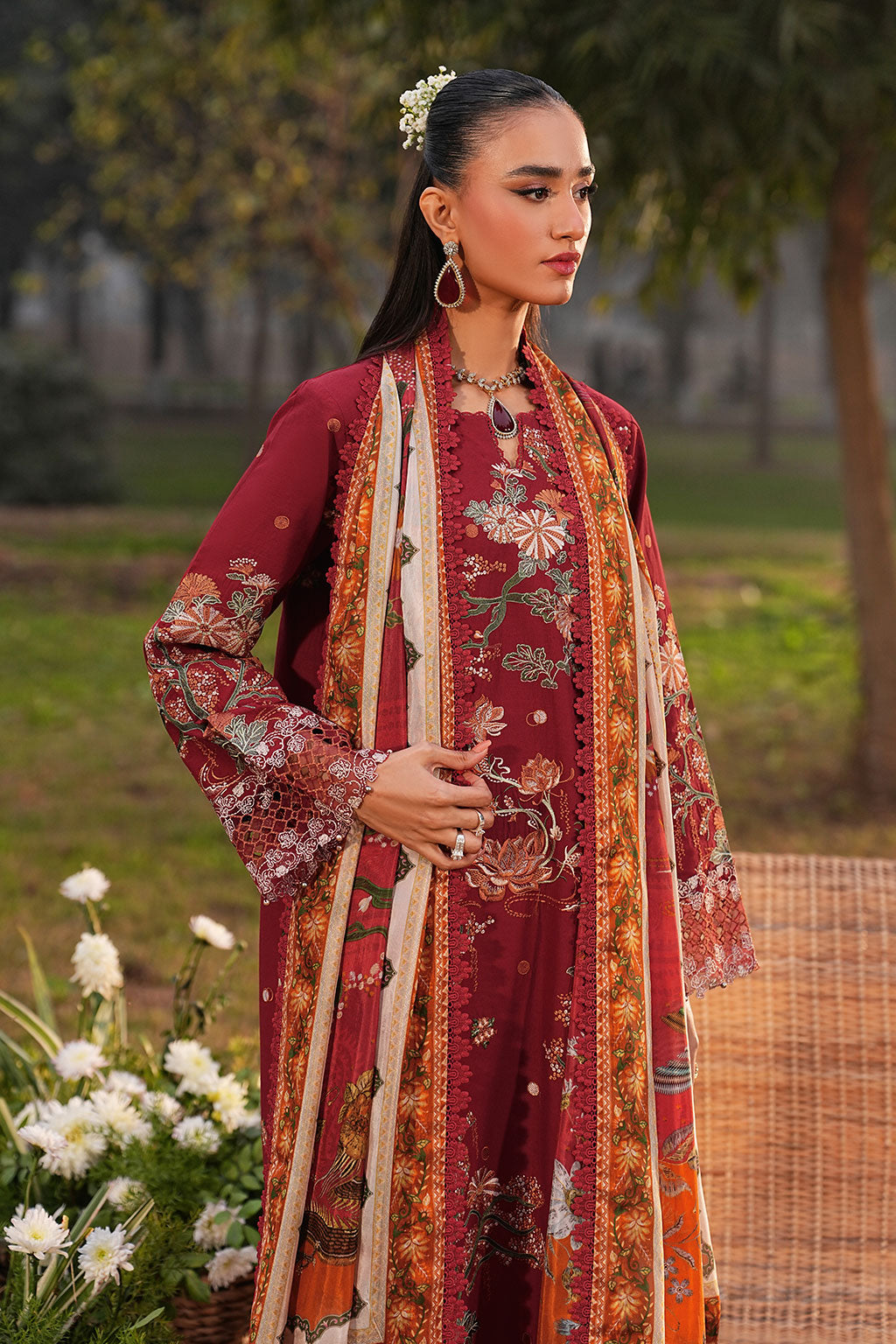 Ramsha | Ghazal Lawn | G-605 - House Of Hania