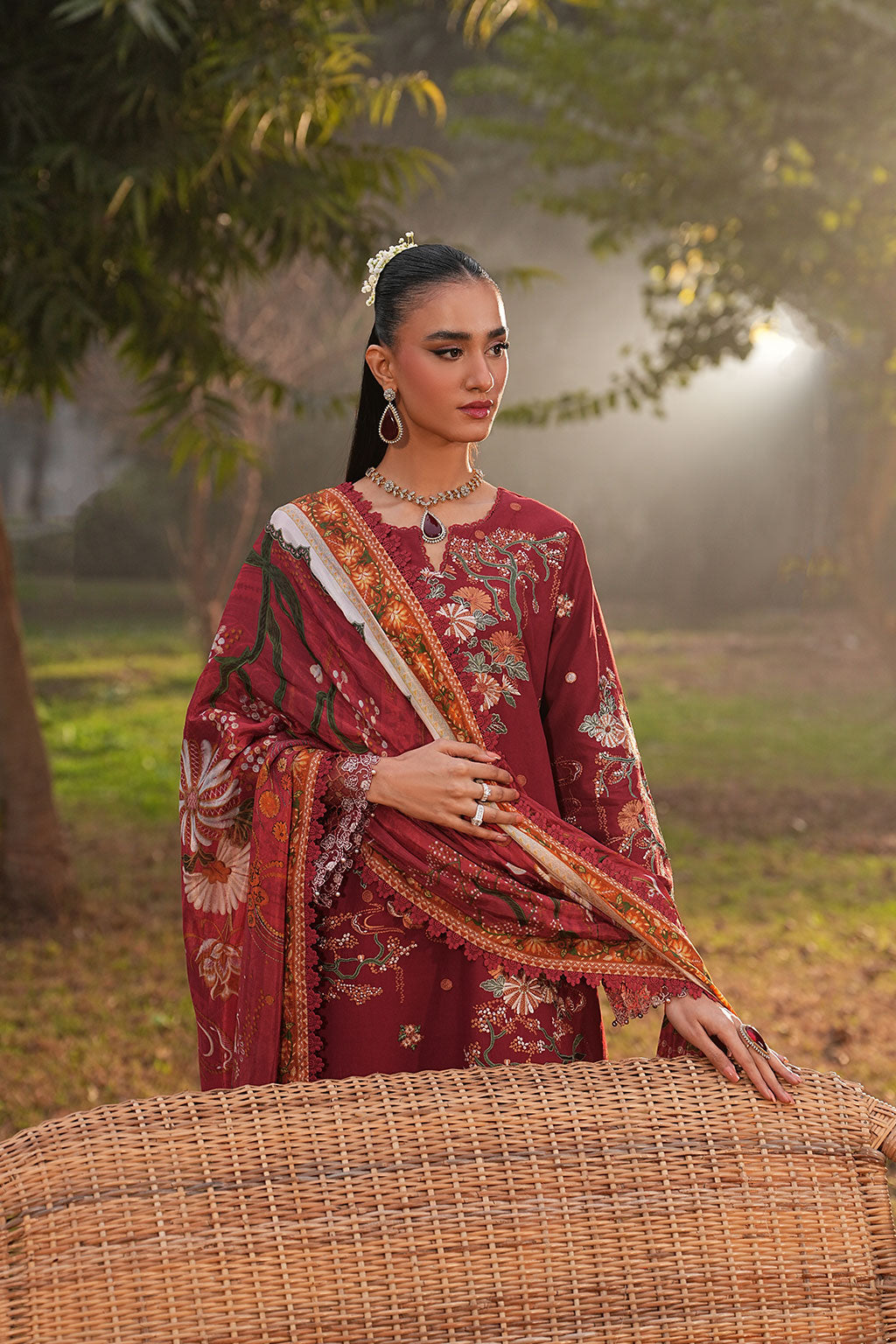Ramsha | Ghazal Lawn | G-605 - House Of Hania