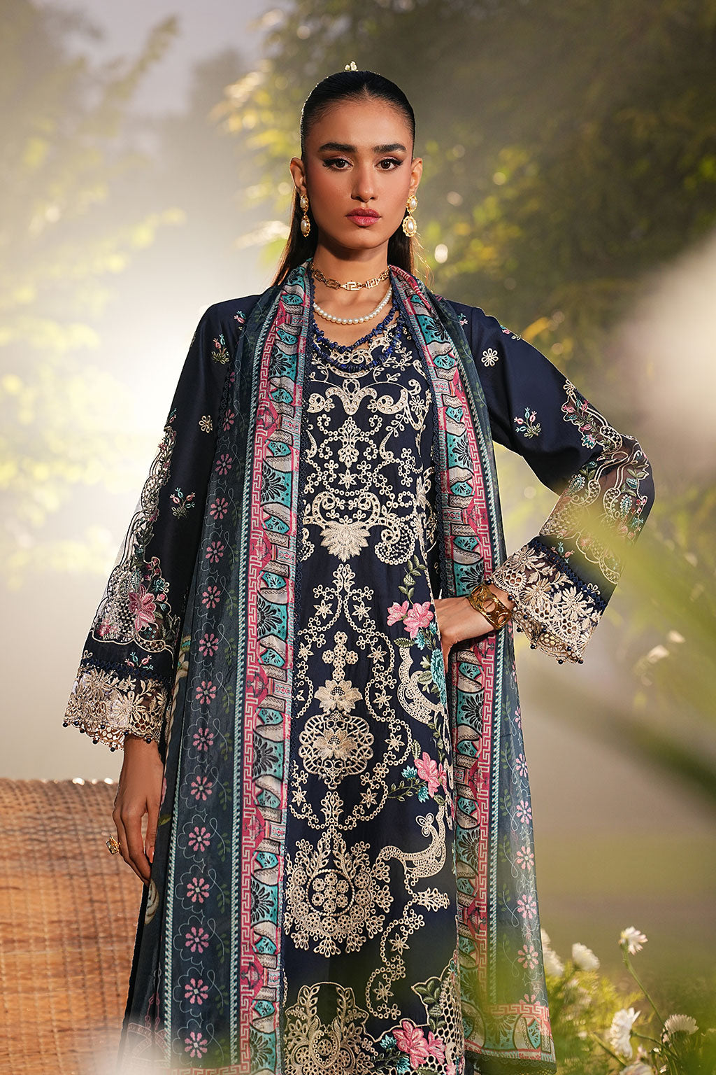 Ramsha | Ghazal Lawn | G-606 - House Of Hania