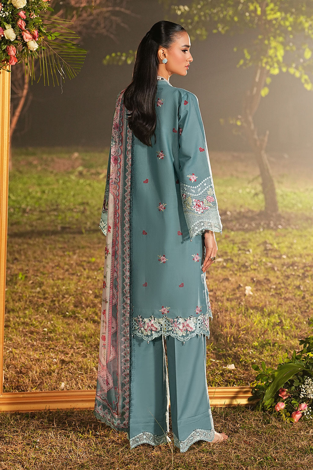Ramsha | Ghazal Lawn | G-607 - House Of Hania