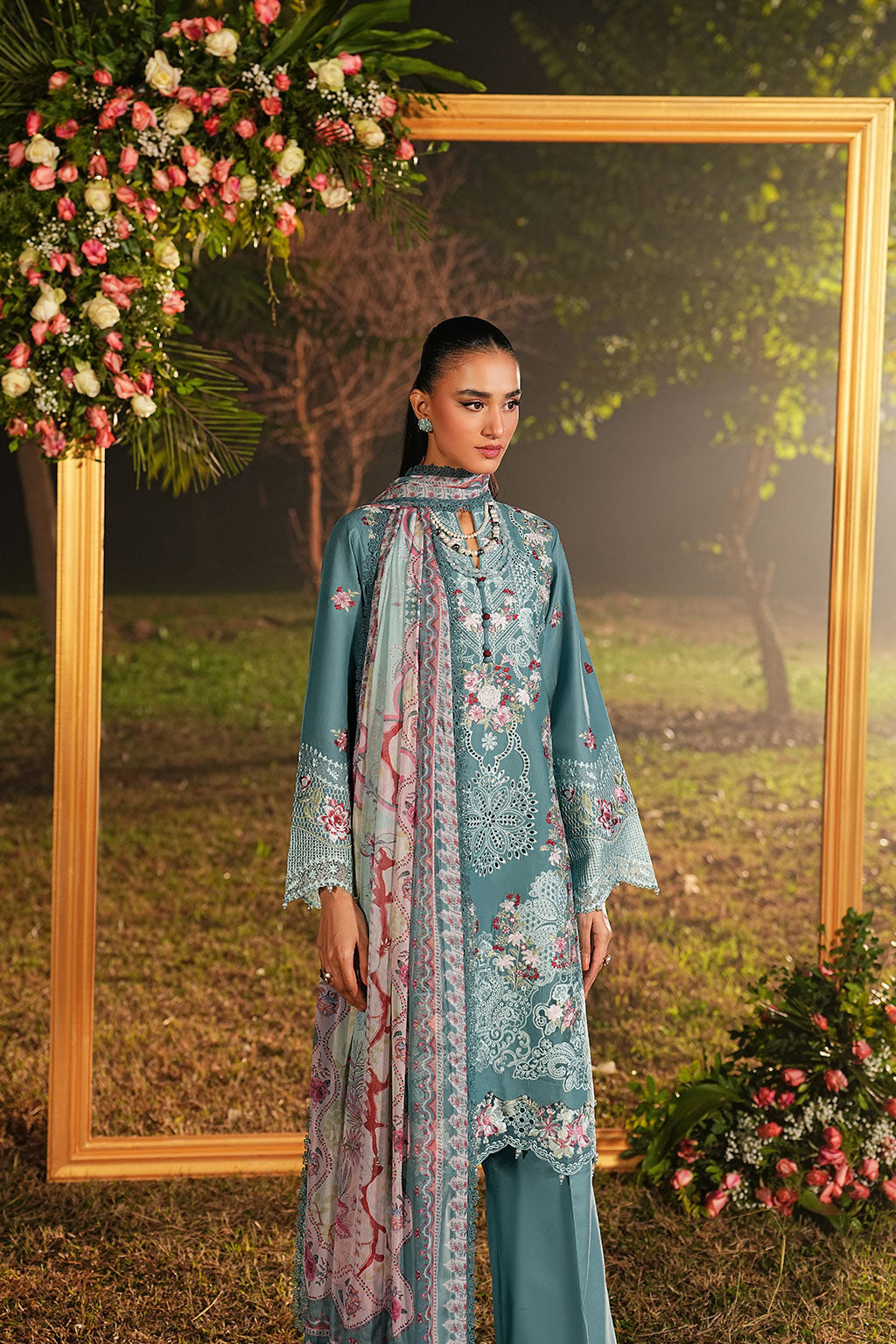 Ramsha | Ghazal Lawn | G-607 - House Of Hania