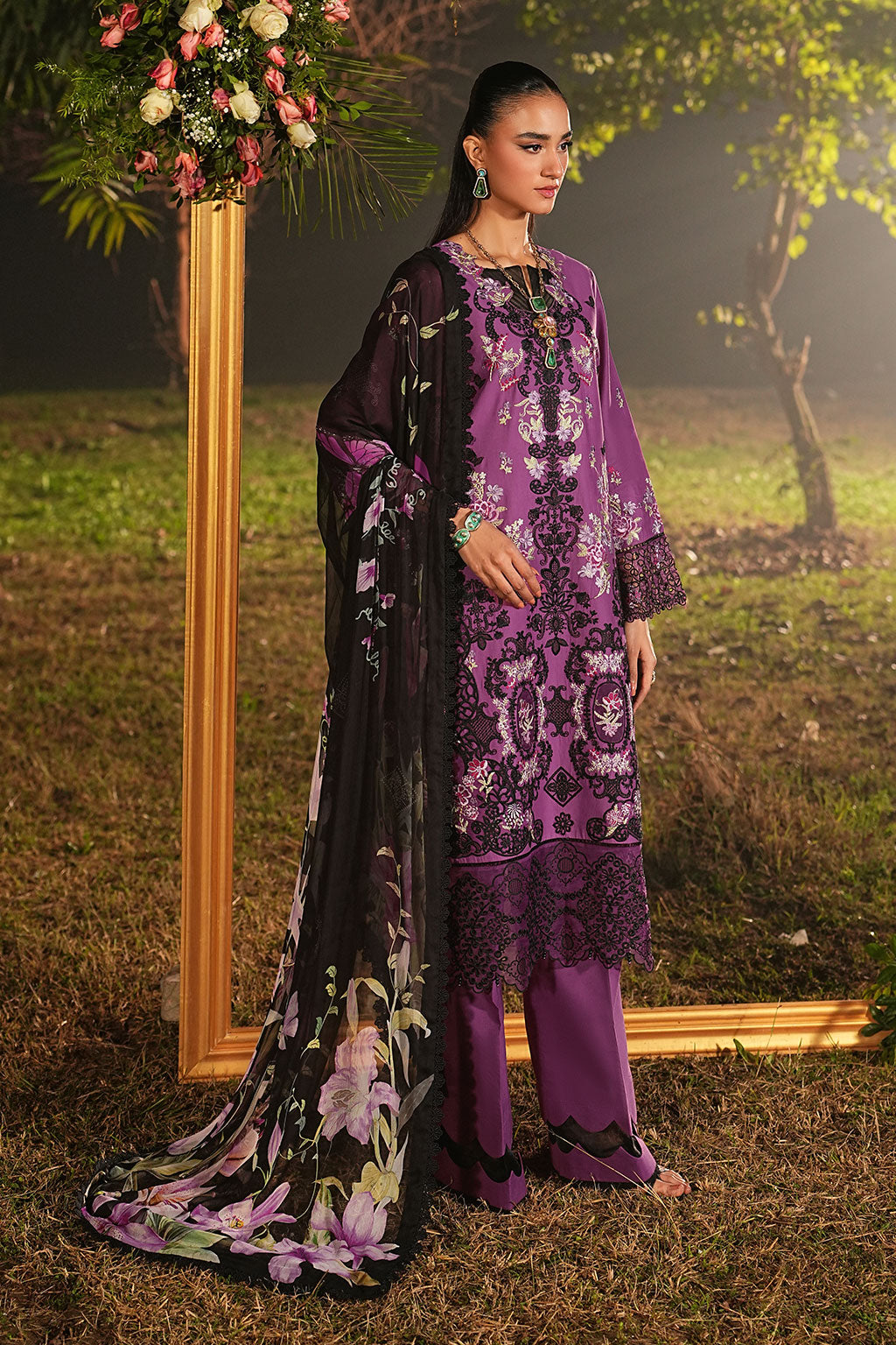 Ramsha | Ghazal Lawn | G-608 - House Of Hania