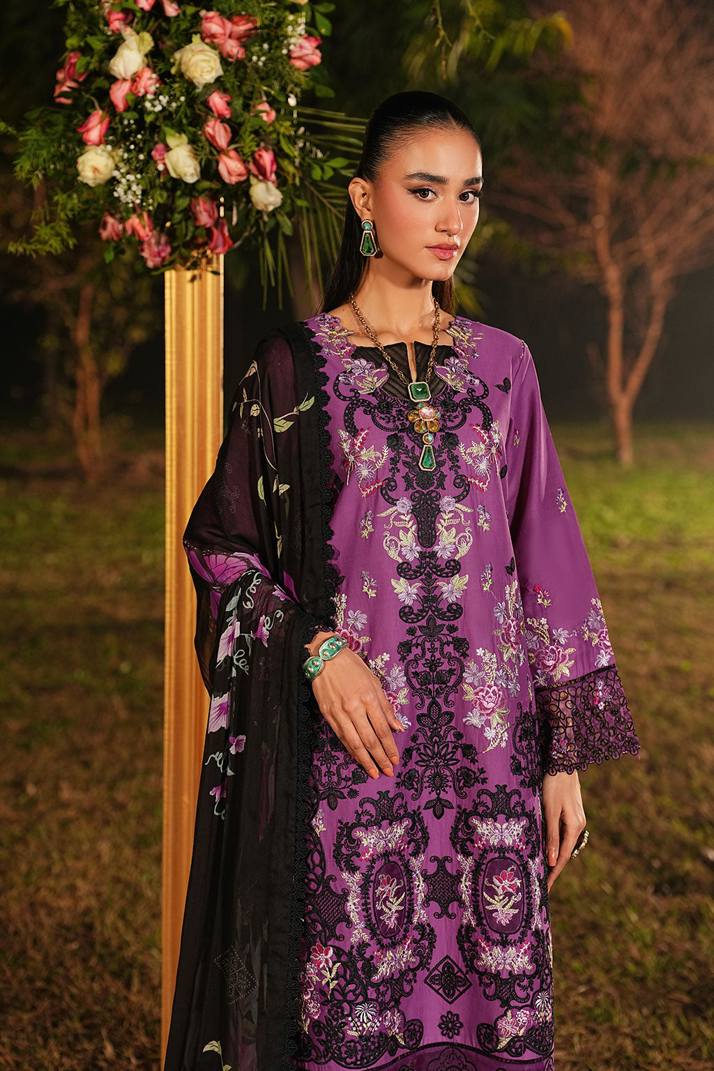 Ramsha | Ghazal Lawn | G-608 - House Of Hania
