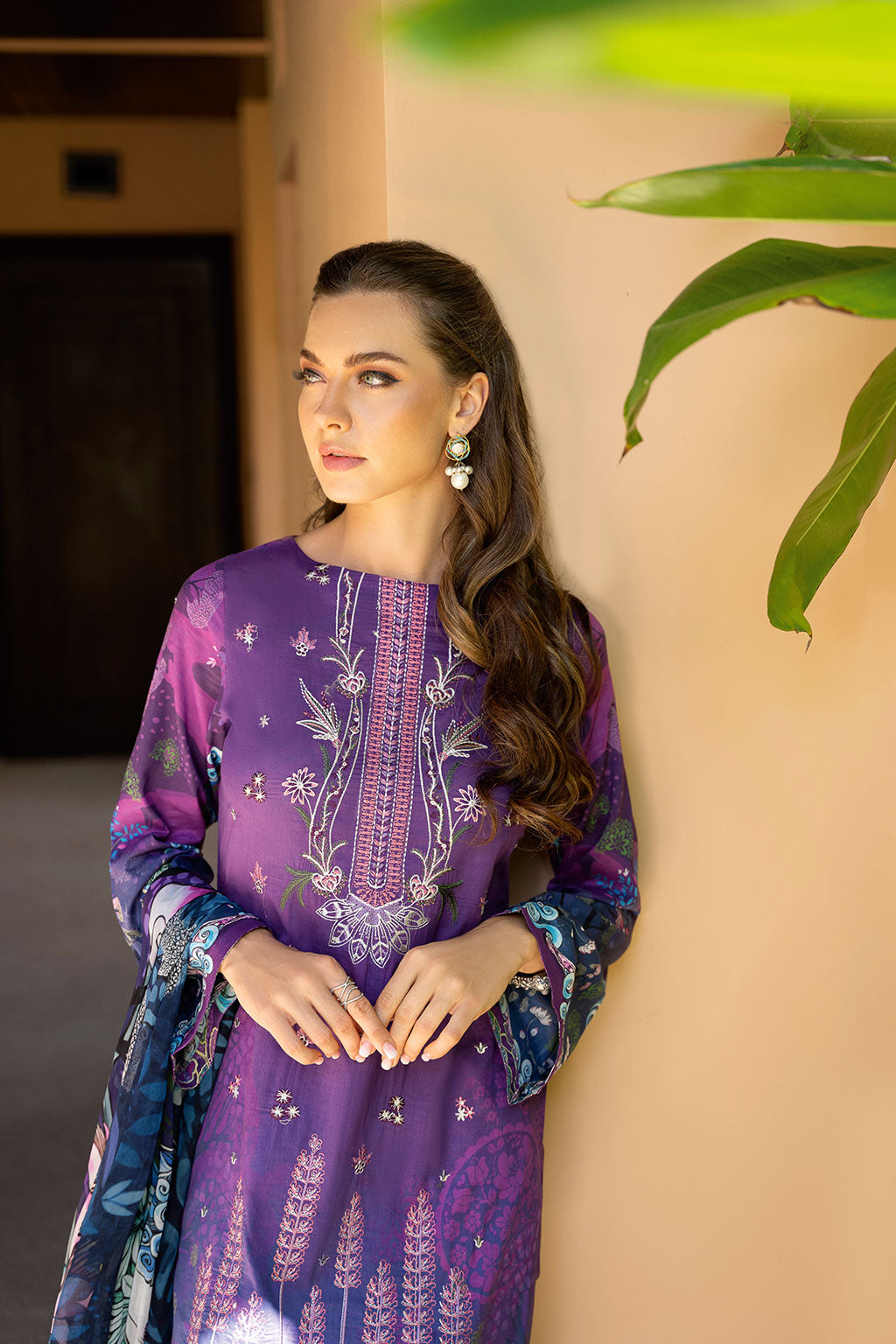 Ramsha | Ghazal Luxury Lawn | G-305 - House Of Hania