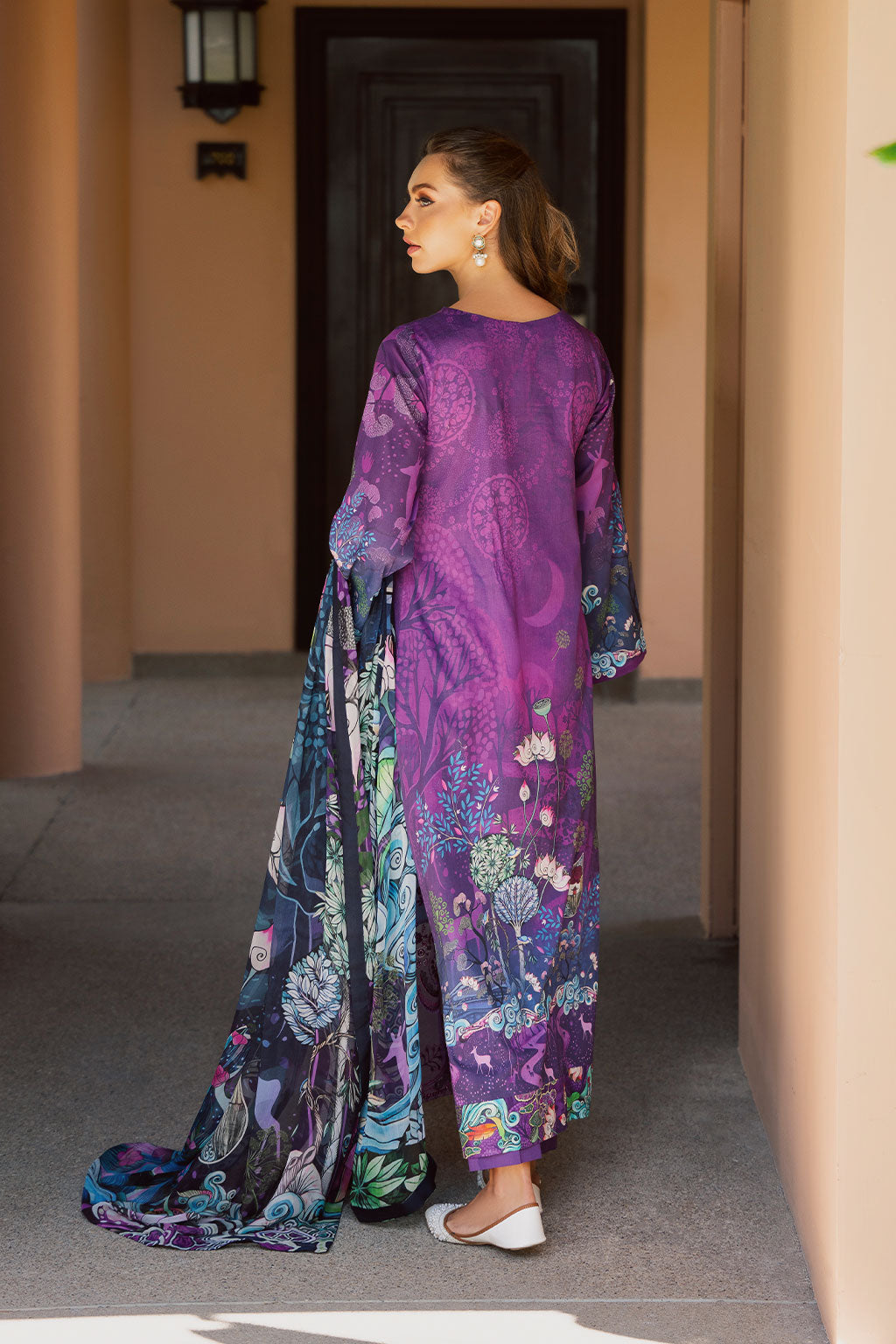 Ramsha | Ghazal Luxury Lawn | G-305 - House Of Hania