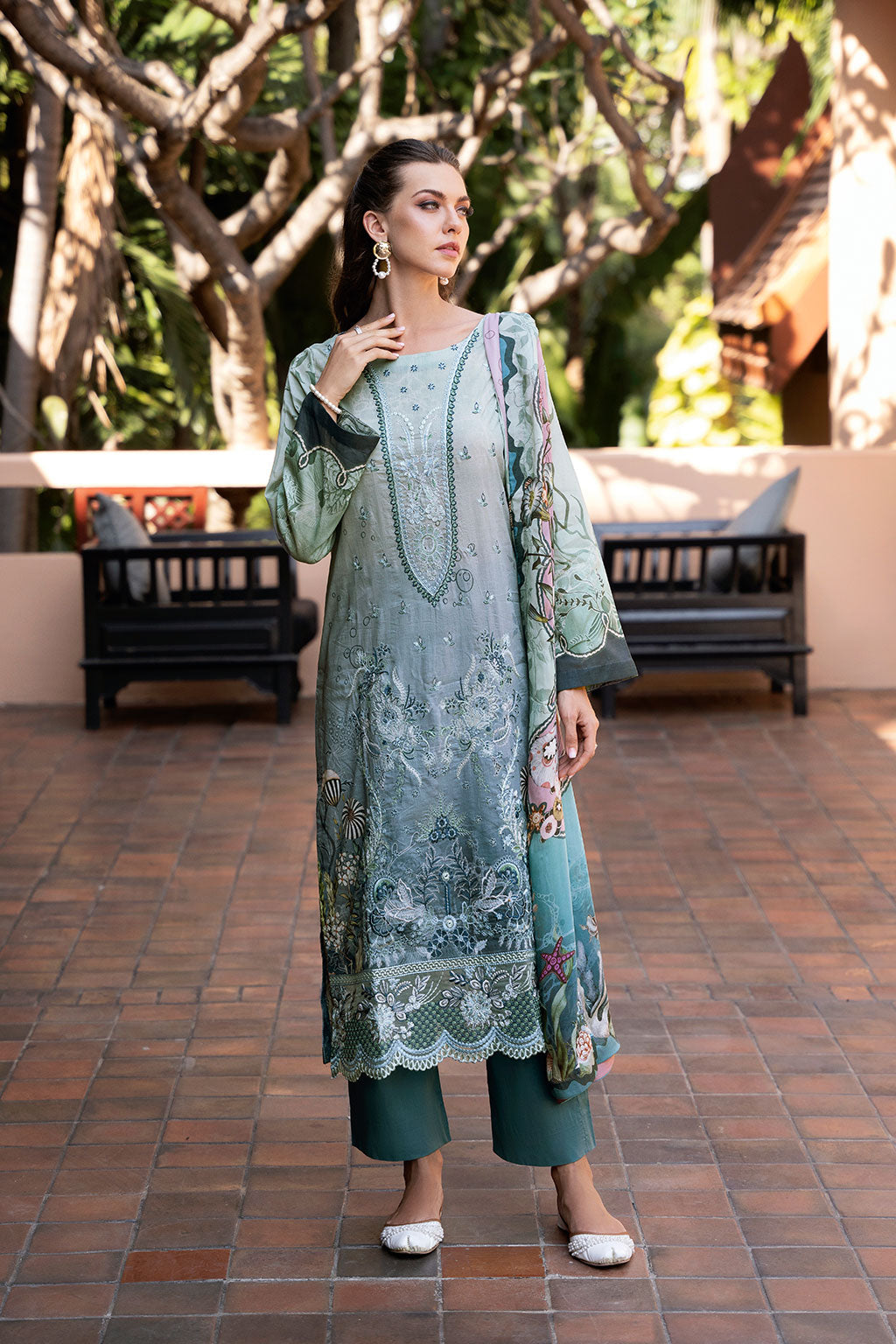 Ramsha | Ghazal Luxury Lawn | G-306 - House Of Hania