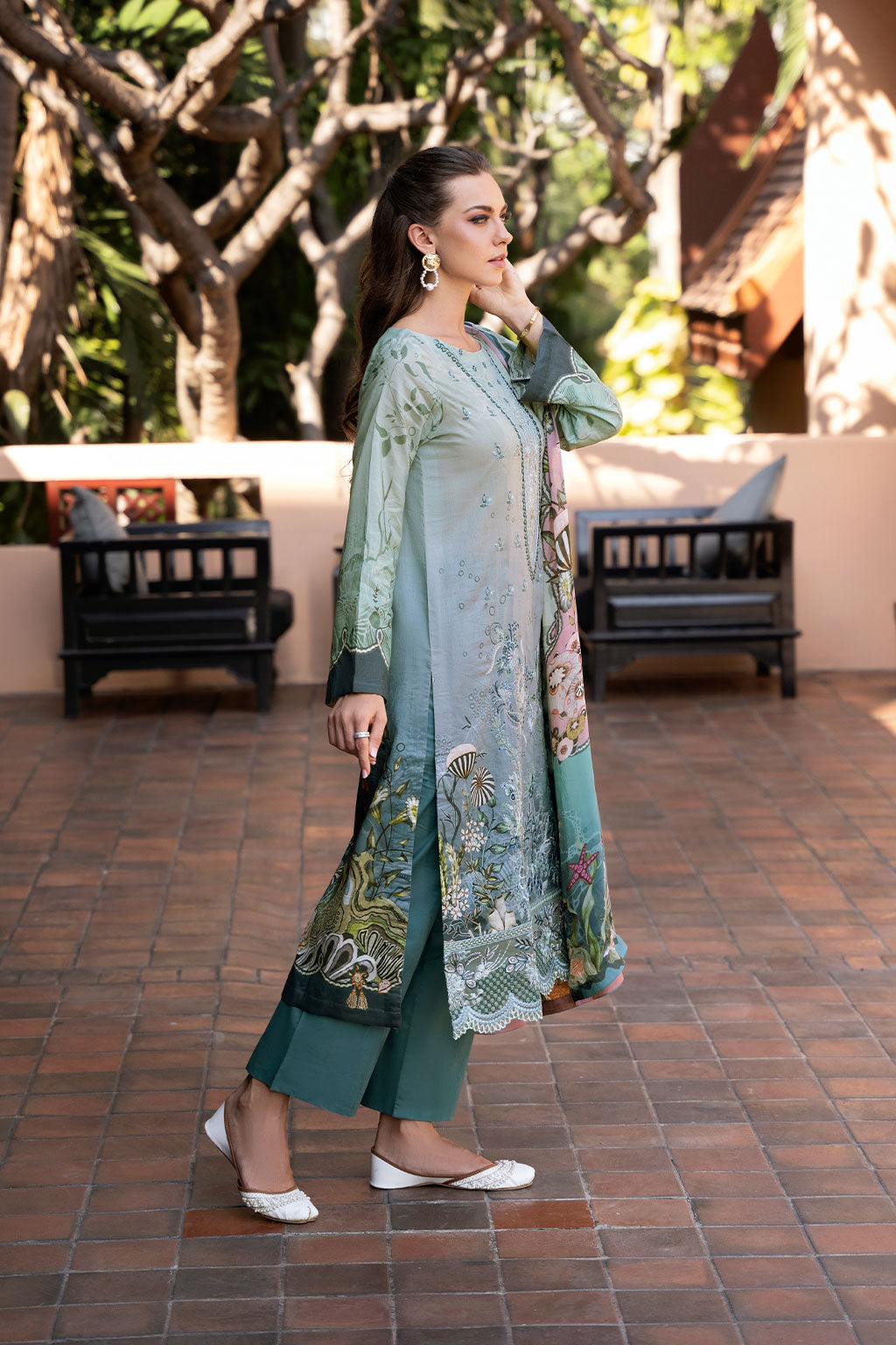 Ramsha | Ghazal Luxury Lawn | G-306 - House Of Hania