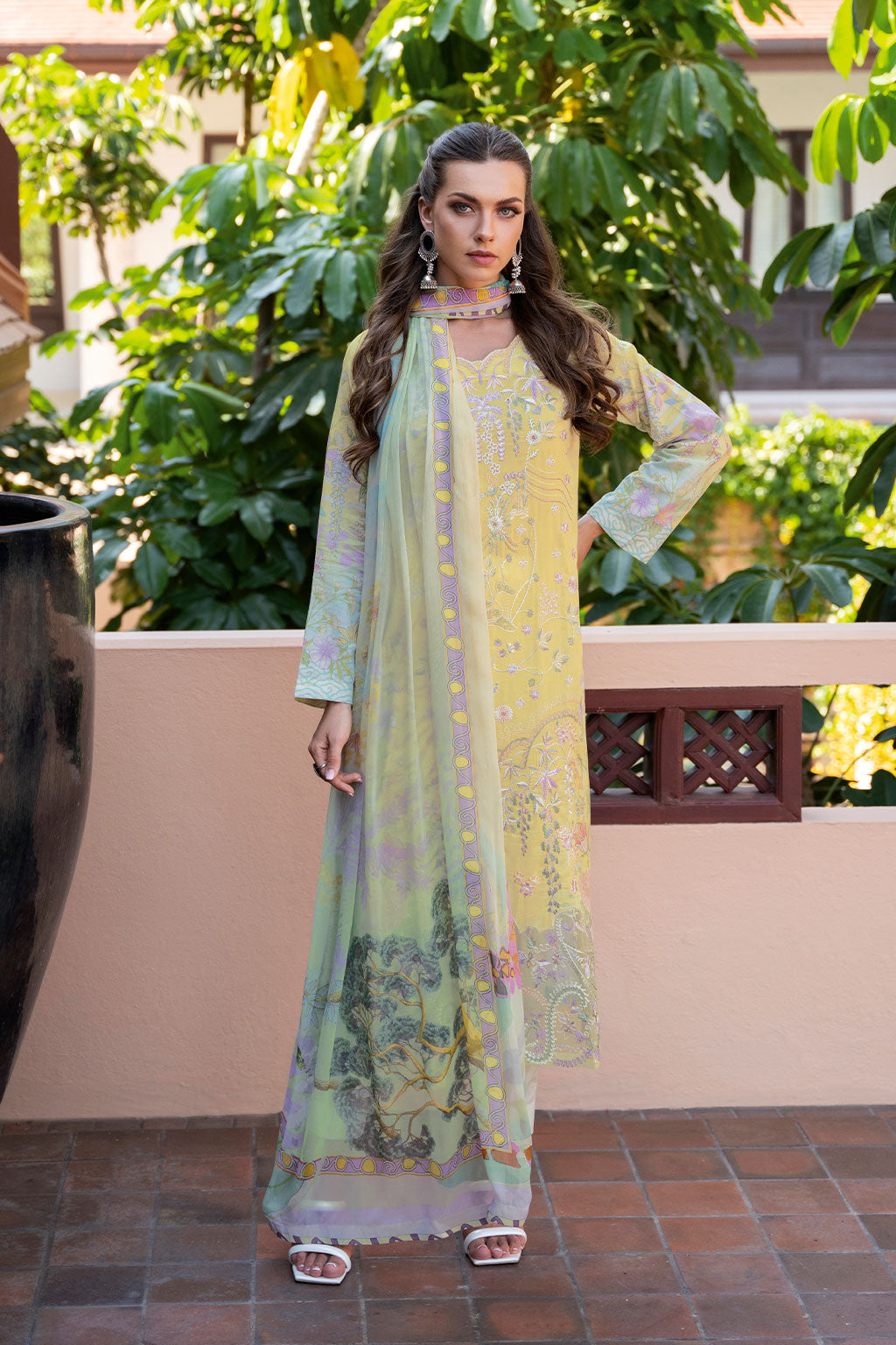 Ramsha | Ghazal Luxury Lawn | G-308 - House Of Hania