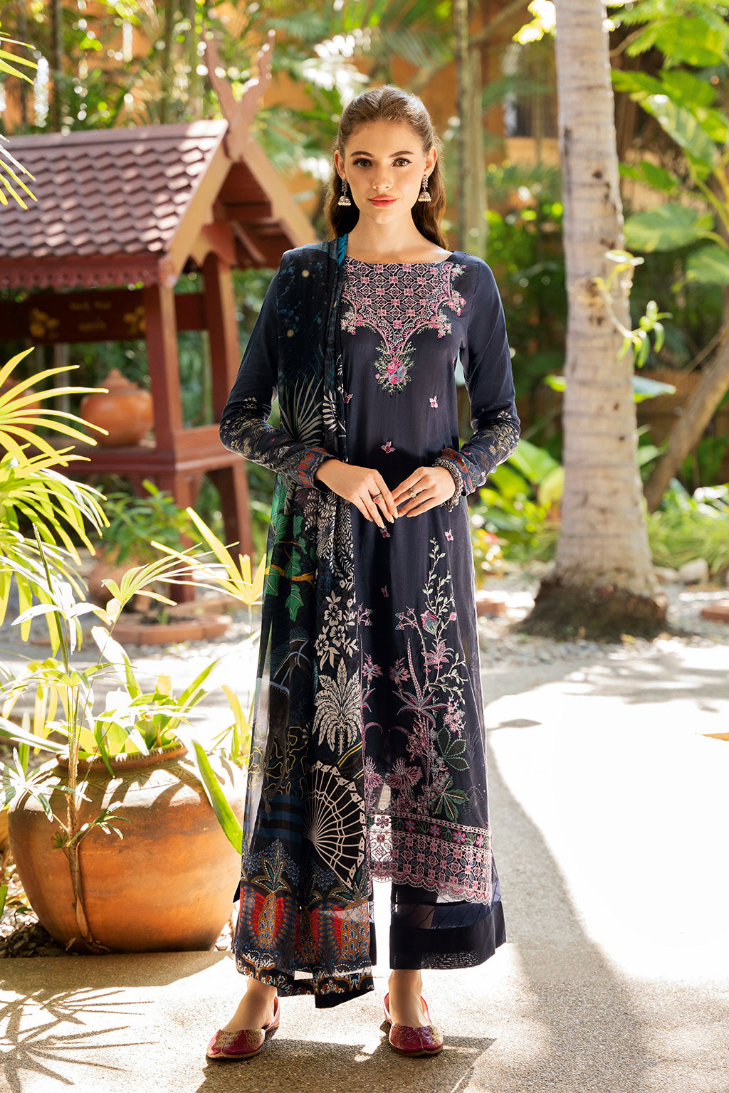 Ramsha | Ghazal Luxury Lawn |G- 309 - House Of Hania