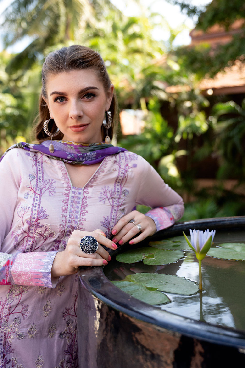 Ramsha | Ghazal Luxury Lawn | G-310 - House Of Hania