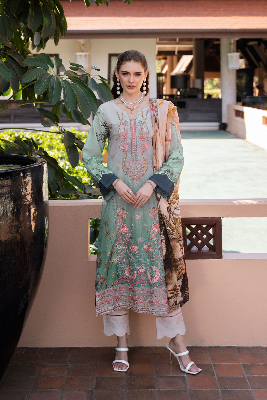 Ramsha | Ghazal Luxury Lawn | G-312 - House Of Hania